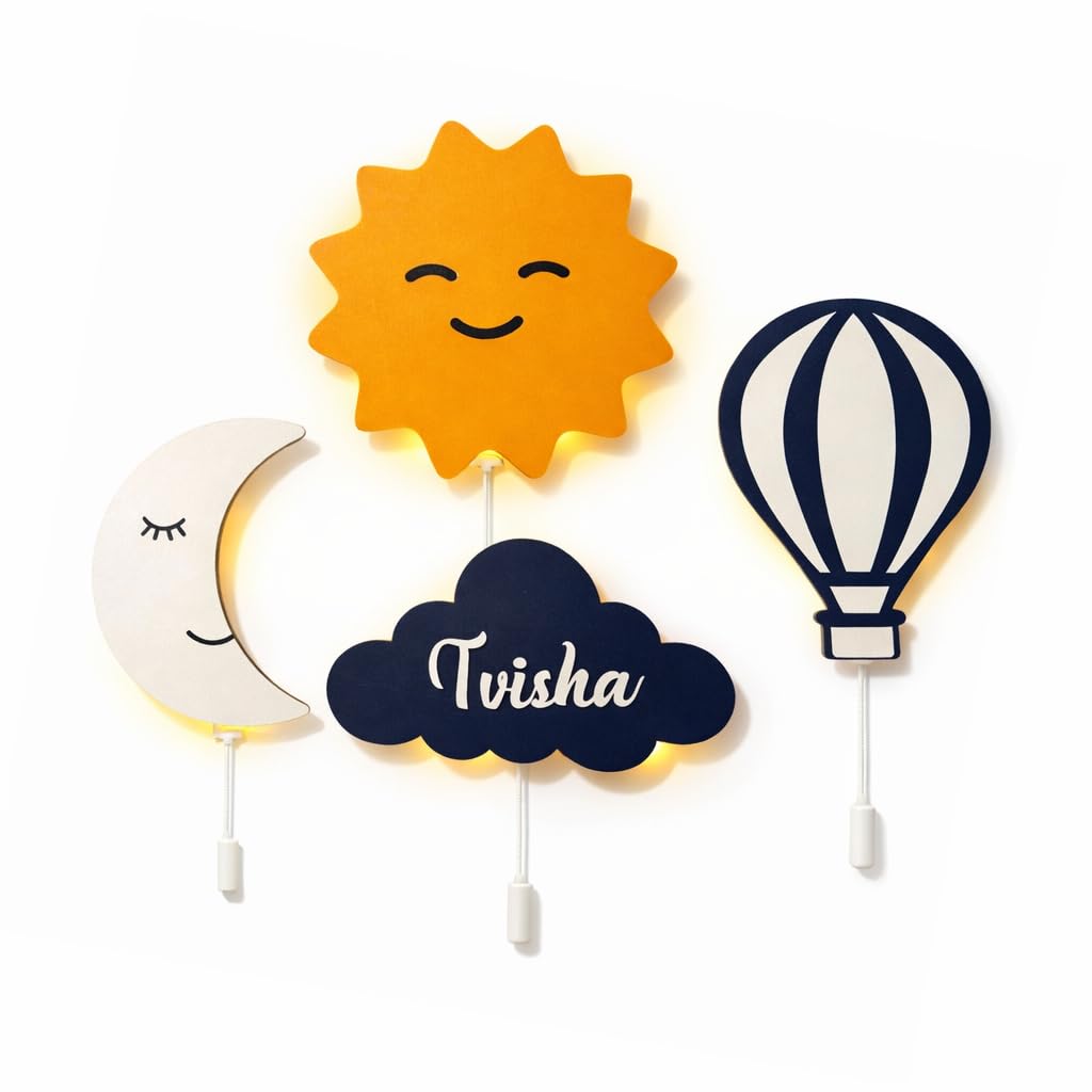 Sky Theme Wall Lamp for Kids Room | Nursery Decor