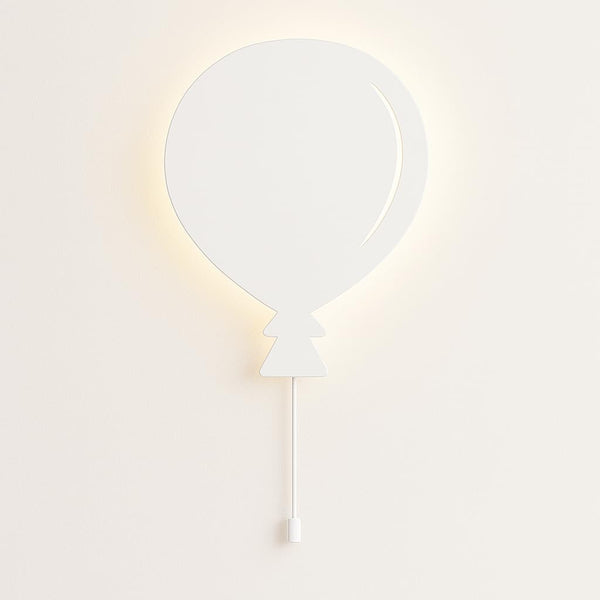 White Balloon Wall Lamp for Kids Room | Nursery Decor
