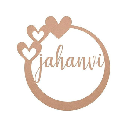 Personalized MDF Wooden Name Cutout
