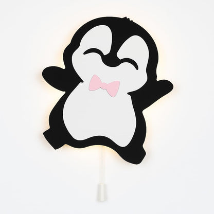 Penguin Wall Lamp for Kids Room | Nursery Decor