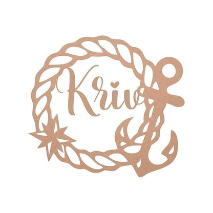 Personalized MDF Wooden Name Cutout