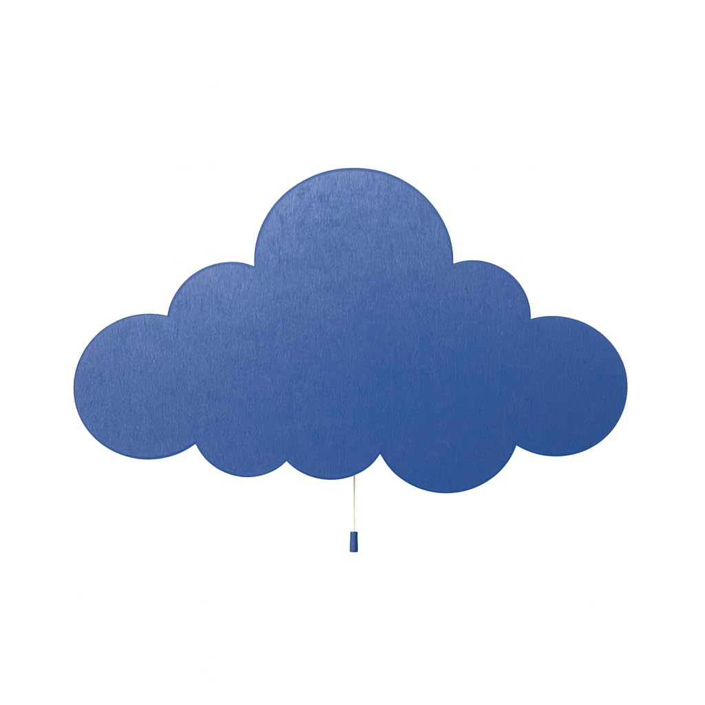 Blue Cloud Wall Lamp for Kids Room | Nursery Decor