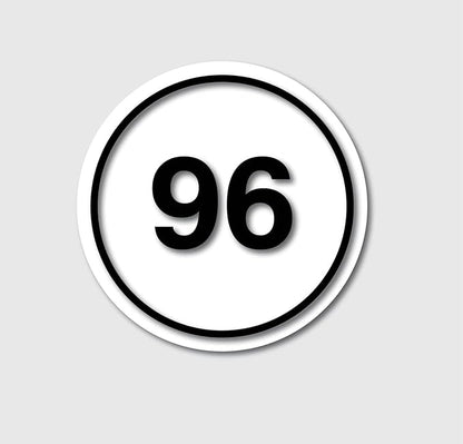 Personalized Door Number Plate