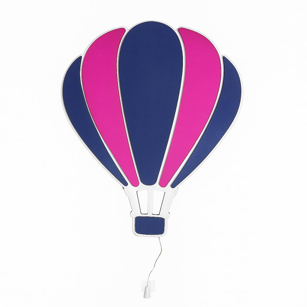 Hot Air Balloon Wall Lamp for Kids Room | Nursery Decor