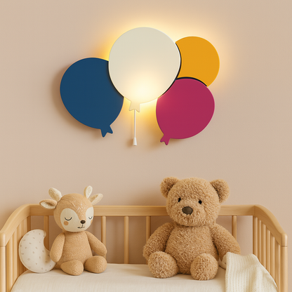 Balloon Wall Lamp for Kids Room | Nursery Decor