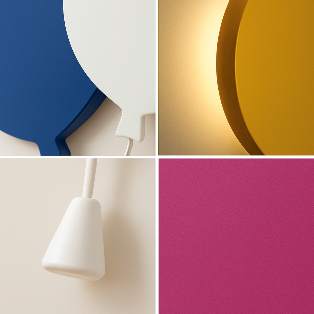Balloon Wall Lamp for Kids Room | Nursery Decor
