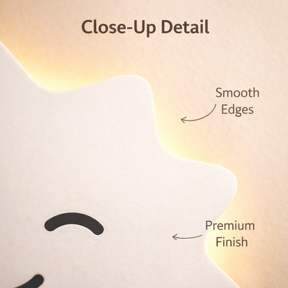 Sun Shape Wall Lamp for Kids Room | Nursery Wall Lamp
