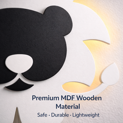 White Lion Shape Wall Lamp for Kids Room | Nursery Decor