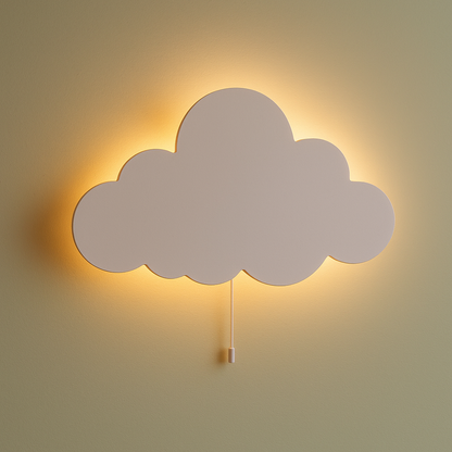 White Cloud Wall Lamp for Kids Room | Nursery Decor