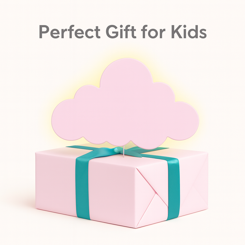 Pink Cloud Wall Lamp for Kids Room | Nursery Wall Lamp