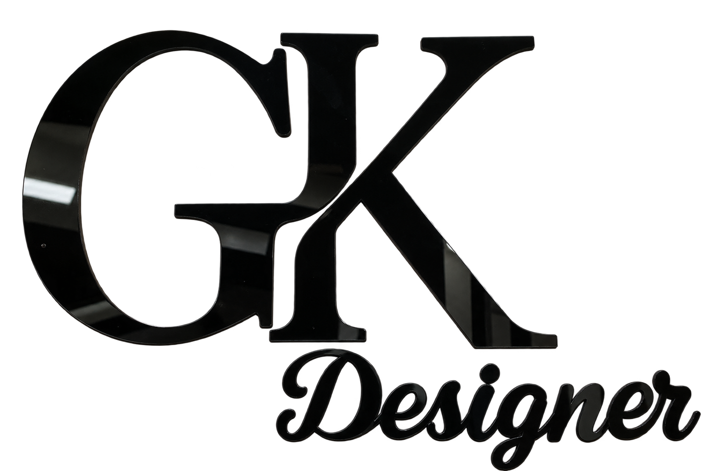 Customized Acrylic Logo for Store, Personalized Brand Logo Sign & Backdrop 9x9 inch